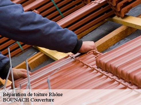 Réparation de toiture 69 Rhône BOUNACH Couverture
