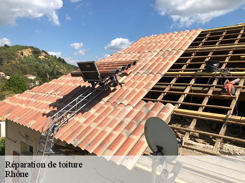 Réparation de toiture 69 Rhône BOUNACH Couverture
