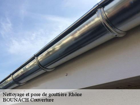 Nettoyage et pose de gouttière 69 Rhône BOUNACH Couverture