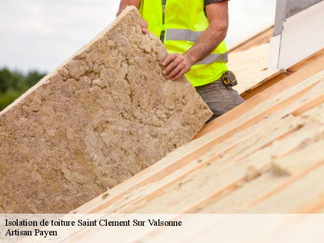 Isolation de toiture  saint-clement-sur-valsonne-69170 Artisan Payen