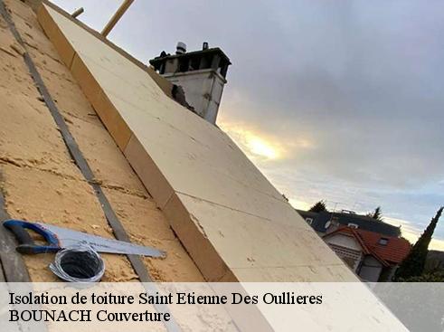 Isolation de toiture saint-etienne-des-oullieres-69460 BOUNACH Couverture
