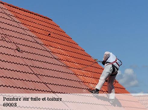 Peinture sur tuile et toiture lyon-8-69008 BOUNACH Couverture