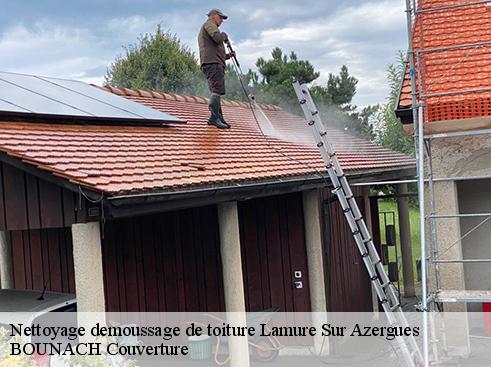 Nettoyage demoussage de toiture lamure-sur-azergues-69870 BOUNACH Couverture