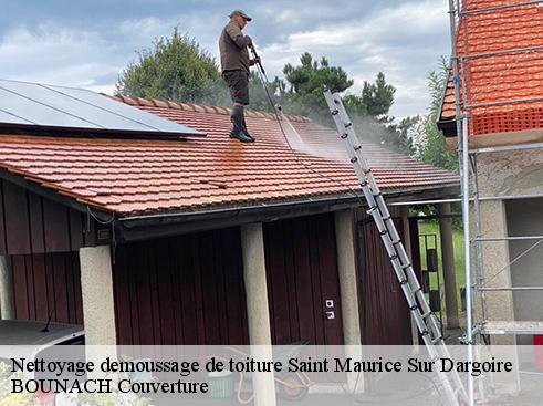 Nettoyage demoussage de toiture  saint-maurice-sur-dargoire-69440 BOUNACH Couverture 