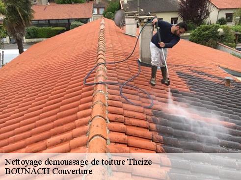 Nettoyage demoussage de toiture theize-69620 BOUNACH Couverture