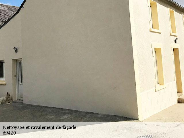 Nettoyage et ravalement de façade  ampuis-69420 Artisan Payen
