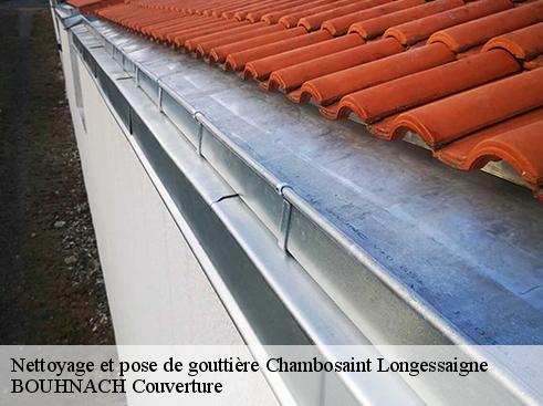 Nettoyage et pose de gouttière chambosaint-longessaigne-69770 BOUHNACH Couverture