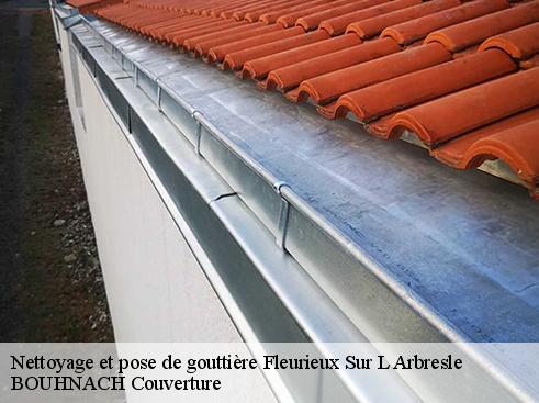 Nettoyage et pose de gouttière fleurieux-sur-l-arbresle-69210 BOUHNACH Couverture
