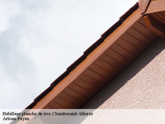 Habillage planche de rive  chambosaint-allieres-69870 Artisan Payen